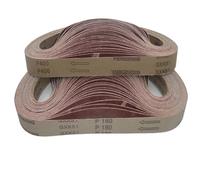 10 Pièces Bande Abrasive Brun Meuleuse Bande 762 * 25mm 320/80/120/800grain