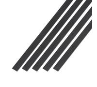 10 pièces bande de Fiber de carbone 1x6mm 0,5x3mm 1x3mm 1x4mm barres en Fiber de carbone longueur 500mm barre plate en Fiber de carbone(1x6x500mm)