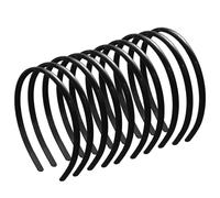 10 Pièces Bandeaux Unis En Plastique,Bandeau Peigne De Dents,Unisexe Serre Tete Accessoires pour Femmes et Hommes, Pour Fille Femmes,Le Maquillage, Lavage Du Visag,8mm