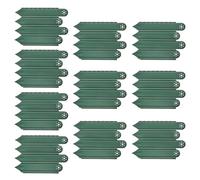 10 pièces Bandes de Bordure de pelouse en Plastique Robuste Flexibles adaptées allées de Jardin et allées diverses utilisations extérieures Bordure d ' Flexible