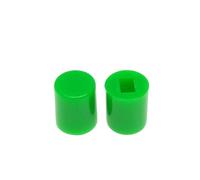 10 pieces/batch 5-color button switch A06 6 * 7mm suitable for 5.8 * 5.8 7 * 7 8 * 8 8.5 * 8.5 Cap Hat Kits NWPNLXEA(Green)
