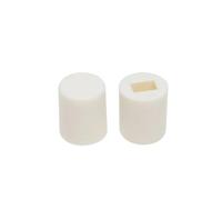 10 pieces/batch 5-color button switch A06 6 * 7mm suitable for 5.8 * 5.8 7 * 7 8 * 8 8.5 * 8.5 Cap Hat Kits NWPNLXEA(Weiß)