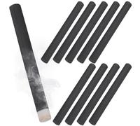 10 Pièces Bâtonnets de Moxa, pour Moxibustion, sans Fumée Papier Noir | Combustion Douce, Fabrication Artisanale, Chaleur Constante et Régulière, Lot de 10, Usage Traditionnel