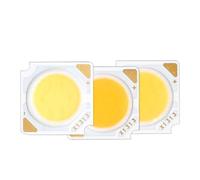 10 pièces beaucoup 3W 5W 7W 10W 300mA LED Source puce haute puissance LED COB 13mm ampoule lampe projecteur vers le bas lampe,Blanc chaud 3000K,3W 300mA 10 pièces