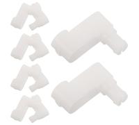 10 Pièces Biellette de Moteur Oscillant Mp35ab | Plastique Blanc, Connecteur et Inférieur, Remplacement Facile, Usage Intérieur Hvac, pour Guide D’air