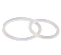 10 Pièces Blanc Joints toriques VMQ, 1.9mm Fil Diamètre, 130mm OD, Joint torique rond