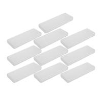10 Pièces Boîte de Rangement pour Piles AA en PP, Coque Rigide | Organisateur Mat Transparent, Structure Empilable, Accès D’une Main, Usage Domestique, Étiquette Dédiée