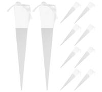 10 Pièces Boîte Présent pour Fleur et Rose, Emballage Élégant | Carton Blanc, Présentation Raffinée, Rangement Polyvalent, Adaptée aux Petites Attentions de Fête et Boutiques de Fleurs