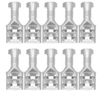 10 Pièces Bornier à Ressort pour Chauffage Connecteur Rapide