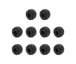 10 Pièces Bouchon à Vis de Purge D'étrier de Frein Bouchons en Caoutchouc 222101 de Protection Facile à Installer Bouchon de Raccord de Graisse en Caoutchouc Couvercle de Mamelon