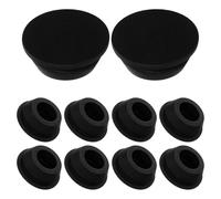 10 Pièces Bouchon de Vidange pour Climatiseur Extérieur 20mm | Obturateur Élastique, Bloque L’ouverture, Protège L’unité Extérieure L’eau, Lot Pratique Simple