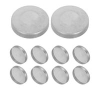 10 Pièces Bouchon D'extrémité de Tuyau Rond 32mm | Protection la Corrosion Pluie, Usage Maison et Bricolage, Style Moderne Décoratif