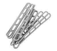 10 Pièces Boucles de Tente en Plastique et Nylon, Réglage Rapide | Corde et Haubans, Usage Plage ou Abri, Pack Léger, Fixation Solide et Ajustement Simple