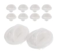 10 Pièces Bouton D'interrupteur de Ventilateur Rond 3,3cm | Compatible Ventilateurs Pied et Tours, Usage Domestique et Bureau, Trou Arbre 6mm Diamètre