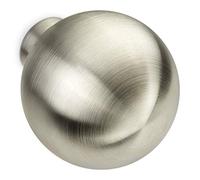 10 pièces Boutons de meubles EK08 Ø 25 mm Acier inox brossé Pommeau de meuble de SOTECH