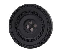 10 pièces boutons décoratifs ronds à bords larges, en résine, avec quatre trous 15-30mm, Couleur 8, 28mm