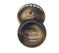 10 pièces boutons ronds en résine à 4 trous pour costumes et chemises, accessoires de loisirs créatifs, Couleur 26, 25mm