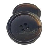 10 pièces boutons ronds en résine à quatre trous pour projets de couture, Couleur 2, 27mm