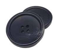 10 pièces boutons ronds en résine à quatre trous pour projets de couture, Couleur 3, 22mm