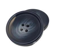 10 pièces boutons ronds en résine à quatre trous pour projets de couture, Couleur 5, 17mm