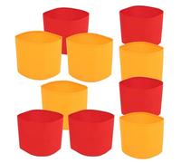 10 Pièces Brassard Vierge à Sublimation en Tissu, pour Capitaines | Modèle Blanc à Transfert Thermique, Mise en Place Rapide, Usage Sport Scolaire et Arbitrage, Lot Pratique