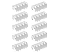 10 Pièces Brides de Blocage de Courroie de Distribution | Structure Dentée, Anti-glissement et Résistance aux Dommages, pour Courroies Gt2, Réparations Mécaniques