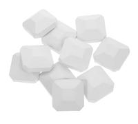 10 Pièces Briquettes de Cordiérite de Remplacement, 2x2 Pouces | Blanc, Protection les Graisses, pour Barbecues Turbo et Modèles Similaires, Usage Intérieur ou Jardin