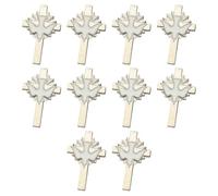 10 pièces broche d ' oiseau de détail de crucifix épingle de corsage légère pour cadeaux de célébrations d ' anniversaire fixation sécurisée épingle d ' oiseau de détail de crucifix
