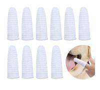 10 Pièces Brosse à Dent Chien,brosse a dent chat, Brosse à Dents à Doigt animal Familier, Brosses D'hygiène Dentaires de Brosse à Dents, Pour le Nettoyage et le Soin dents