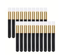 10 pièces Brosse de nettoyage de cils, brosse à mascara pour extension de cils, coupe de poils de nez, outil de retrait des points noirs, outils de maquillage professionnels (école), outil de retrait 