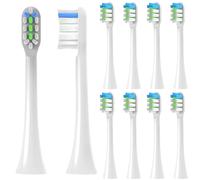 10 Pièces Brossettes de Rechange,TêTes de Rechange de Brosse à Dents éLectrique,TêTe de Brosse à Dents éLectrique à Ultrasons,Brosses de Rechange pour TêTe de Brosse à Dents Sonique