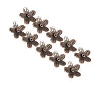 10 pièces, brûleurs de bâtons d ' encens en Forme de Fleur délicate, Plateau d ' aromathérapie en Alliage, parfums de Maison, Accessoires pour se détendre, brûleurs de bâtons d ' encens de Fleurs