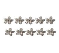 10 pièces, brûleurs de bâtons d ' encens en Forme de Fleur délicate, Plateau d ' aromathérapie en Alliage, parfums de Maison, Accessoires pour se détendre, brûleurs de bâtons d ' encens de Fleurs