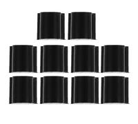 10 Pièces Butée D’instrument en Caoutchouc 4mm pour Cor Français et Tuba | Bruit, Action Plus Douce, Noir, pour Réparation D’instrument et Usage sur Bras de Valve