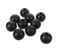10 Pièces Butée de Câble pour Machine de Fitness, Arrêt de Corde Noir en | Installation DIY Facile, Gaine Caoutchoutée, Limite le Glissement, Réduit L’usure, pour Équipement Domestique