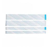 10 pièces câble plat flexible FFC FPC AWM 20624 80C 60V VW-1 FFC-0.5MM 1.0MM 24 26 30 32 34 40 broches longueur 6-40 CM-longueur 20CM-pas 1.0mm-24P-direction avant