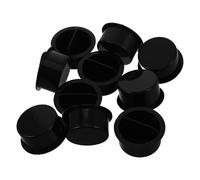10 Pièces Cache Oculaire Télescope 1,25 Pouces en Plastique | Ajustement Précis, Barrière L’humidité, Remplacement Pratique, pour Observations Astronomiques et Optiques