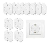 10 Pièces Cache Prise Bébé,socket serrure de sécurité pour enfants serrure de prise avec mécanisme de torsion,pour la Sécurité Enfant domestique, Couvercle de la Prise Courant