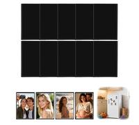10 Pièces Cadre à Photo Magnetique Frigo, 9,5 x 6,5 cm Poche Transparente Frigo Présentoir pour Pellicule Polaroid Instax Mini sans Cadre avec Poche Transparente pour Réfrigérateur Bureau Casiers