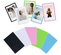 10 Pièces Cadre Photo Magnetique, 9,5 x 6,5 cm Cadre Photo Aimanté, Cadres Photo Magnétiques Frigo pour Pellicule Polaroid Instax Mini, Petit Cadre Magnetique pour Photos, Cartes Postales, DIY