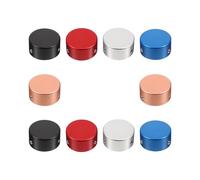 10 Pièces Capuchon de Protection en Aluminium, Lot Multicolore | Remplace un Ancien Bouton, Usage Pieds Nus Plus Précis, Accessoires D’instrument, Format Léger