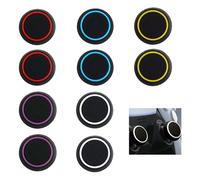 10 Pièces Capuchons de Joystick de Rechange, Silicone Capuchon Joystick Antidérapants, Compatible avec Manettes PS5, PS4, Xbox One Series, Plus de Maintien, Amélioration de la Précision et du Contrôle