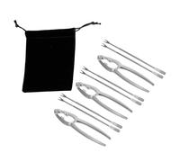 10 Pièces Casse Homards et Pics, Kit Cuisine en Acier Inoxydable