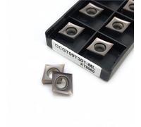10 Pièces CCGT09T301 CCGT09T302 CCGT09T304 ML KT8060 CNC CCGT09T301/02/04 Outils De Tournage Plaquettes Carbure Plaquettes de Carbure CNC(CCGT09T301-ML KT8060)