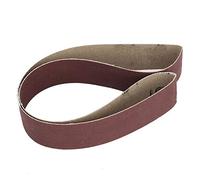 10 pièces ceinture abrasive d'alumine, bande de ponçage meulage de polissage des sangles de papier de verre, 533x 30mm pour ponceuse à bande, joint affleurant(1000#)
