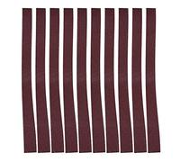 10 pièces Ceinture de Ponçage, Grain 100, Bande Abrasive 760x25mm/30 x 1 pouces, pour Bois, Meubles, Matériel en Métal et Meulage et Polissage Non Métalliques