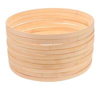 10 Pièces Cerceau en Bambou Beige pour et Attrape-rêves Décoratif