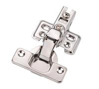 10 pièces charnières en acier inoxydable hydraulique porte d'armoire charnière amortisseur tampon fermeture douce et silencieuse for tous les meubles de placard cuisine(Embed)