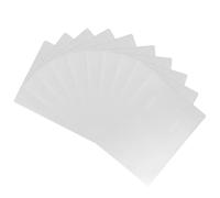 10 Pièces Chemise Cartonnées A4 à Deux Pochettes,Sous Chemise Papier Farde Cartonnée Chemise,Cartonnée avec Rabat,Dossier Carton Pochette de Classement Pochette de Fichier Rapport pour Bureau (Blanc)