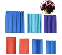 10 Pieces Cheveux Curling Bigoudis Air Magique Bigoudis Mousse Souple Torsion Magique Tiges Cheveux Batons Outil De Coiffure Couleur Aleatoire En Gros